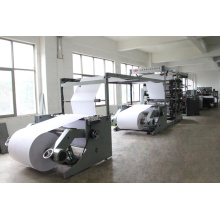 Auto Exercise Book Making Machine with Four Color Flexo Printing Double Face